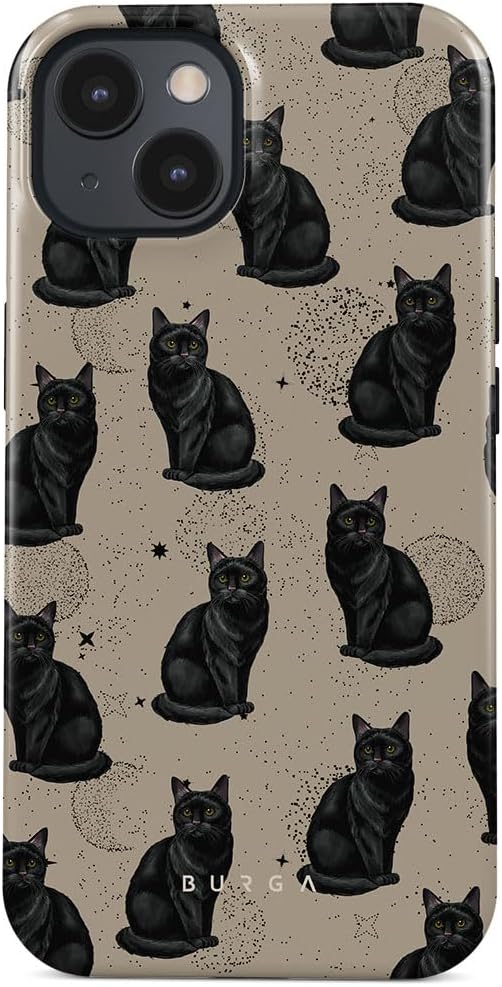 BURGA Phone Case for iPhone 13 - Cute, Trendy, Aesthetic, Pattern Phone Cover, Hard Shell Protection - fits Apple iPhone 13 Case for Women and Men