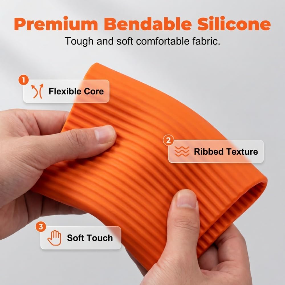Flexible Phone Stand – 360° Adjustable Silicone Holder for Phone, Tablet & Laptop