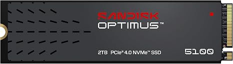 Sandisk Optimus 5100 2TB NVMe SSD, PCIe 4.0, M.2 2280