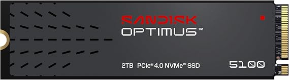 Sandisk Optimus 5100 2TB NVMe SSD, PCIe 4.0, M.2 2280