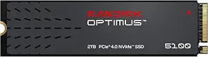 Sandisk Optimus 5100 2TB NVMe SSD, PCIe 4.0, M.2 2280