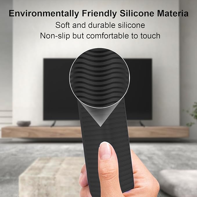 Cover for NVIDIA Shield TV Remote, Shockproof Anti-Dirty Silicone Case Compatible with NVIDIA Shield TV Pro/4K HDR Remote Washable an-ti Lost Anti-Slip Skin-Friendly