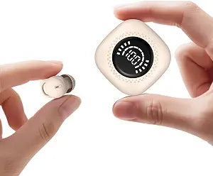 Sleep Headphones, Invisible Sleep Earbuds for Side Sleepers (Beige)