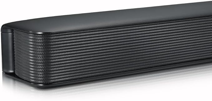 LG SKM1 2.0 Channel Compact Bluetooth Soundbar – Wireless TV Speaker with Remote Control – Home Theater Audio Upgrade