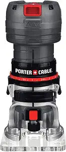 PORTER-CABLE Porter Cable Router, Variable Speed, 1/4-Inch Laminate Trimmer, 5.6-Amp (PCE6435)