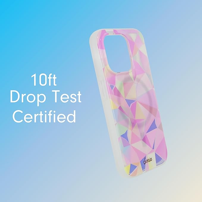 Sonix Case for iPhone 15 Pro Max | Compatible with MagSafe | 10ft Drop Tested | Glam Prismatic