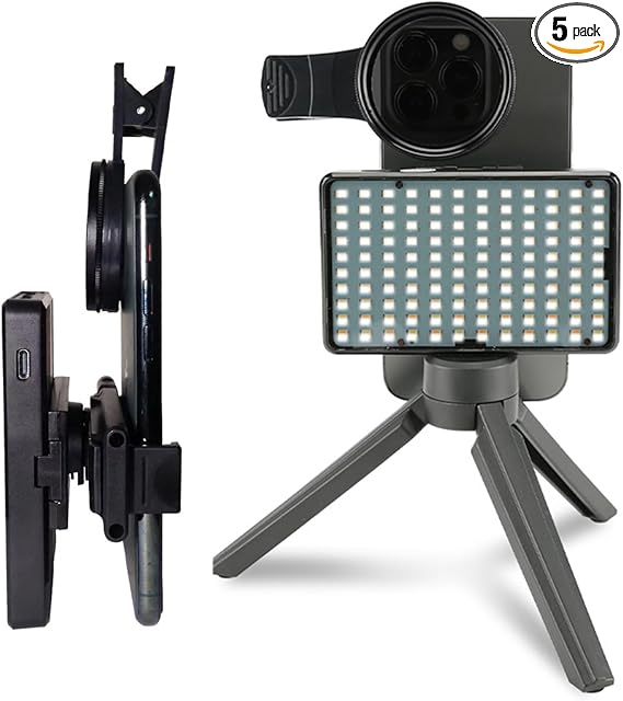 LED Tattoo Light Kit with CPL Filter & Adjustable Stand