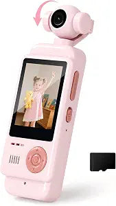 Kids Vlogging Camera, 44MP 1080P HD Digital Camcorder for Toddlers