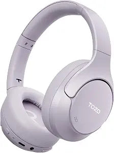 TOZO HT3 Hybrid Noise Cancelling Wireless Headphones, 90H Over Ear Headset
