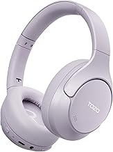 TOZO HT3 Hybrid Noise Cancelling Wireless Headphones, 90H Over Ear Headset - Image 1