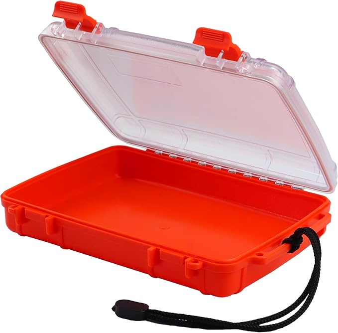 Waterproof Box Dry Box Waterproof Box for Kayaking Small Waterproof Storage Box for Boat Waterproof Container Water Proof Phone Box Floating Water Tight Box