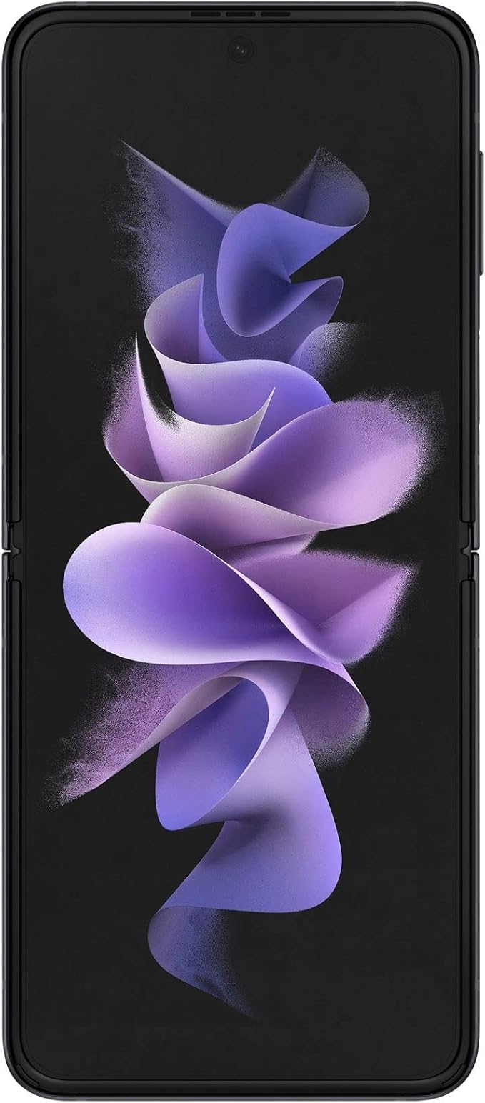 Samsung Galaxy Z Flip 3 5G, US Version, 128GB, Phantom Black - T-Mobile (Renewed)
