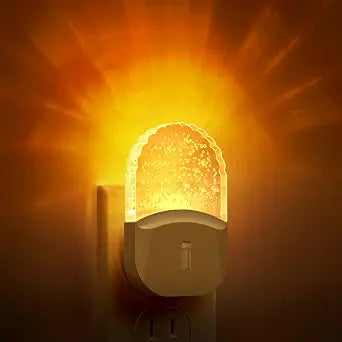 DORESshop Night Lights Plug Into Wall [2 Pack],Amber Night Light 1800K