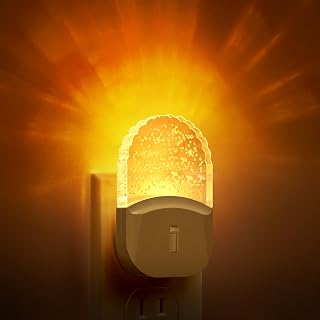 DORESshop Night Lights Plug Into Wall [2 Pack],Amber Night Light 1800K