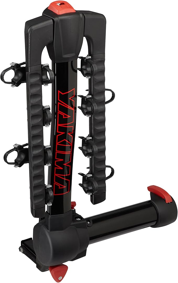 Yakima 4-Bike Hitch Mount Carrier, Swing-Away Bike Rack for Car, Truck, & SUV, FullSwing 4 - Heavy-Duty Bicycle Storage Equipment and Accessories for Vehicles