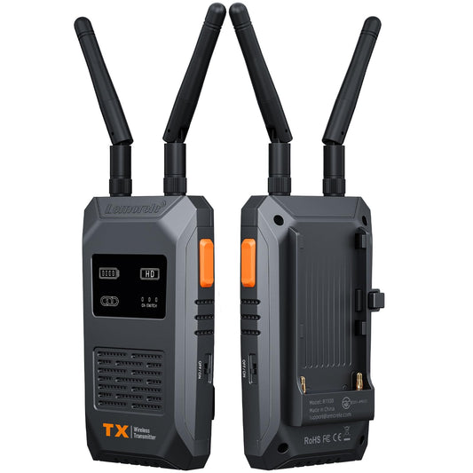 Lemorele R1100 Wireless HDMI Transmitter Receiver Kit 656FT 5G WiFi 1TX 1RX