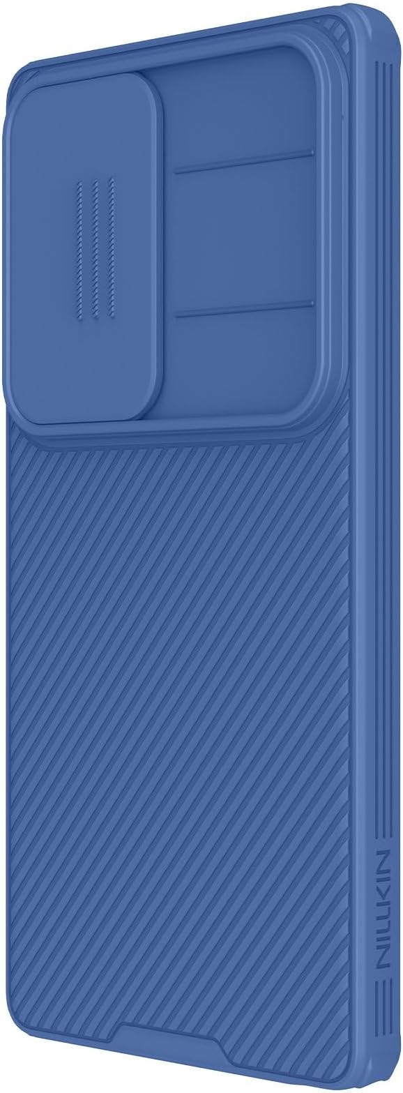 Nillkin CamShield Pro for Samsung Galaxy S25 Ultra Case with Slide Camera Cover Slim Phone Case 2025 6.9'' (Blue)