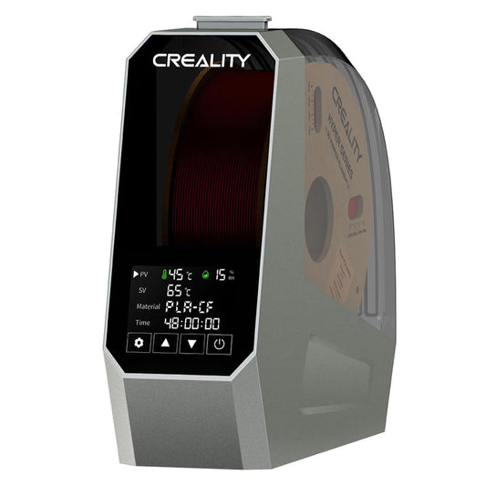 CREALITY Space Pi Filament Dryer – 360° Hot-Air Circulation, Fast Heating, 3.7'' LCD Touch Screen, One Key Set Filament Dehydrator & Storage Box for 1.75/2.85mm PLA, PETG, ABS, Nylon, PA, TPU