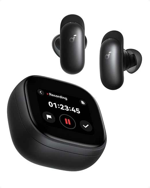Soundcore Liberty 5 Pro Max by Anker Wireless Earbuds, AI Note-Taker