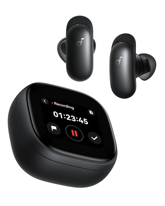 Soundcore Liberty 5 Pro Max by Anker Wireless Earbuds, AI Note-Taker