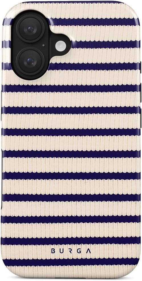 BURGA Phone Case for iPhone 16 - Cute, Trendy, Aesthetic, Pattern Phone Cover, Hard Shell Protection - fits Apple iPhone 16 Case for Women and Men
