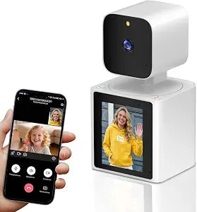 Two Way Video Camera Indoor,1080P Dog Pet Camera,Video Baby Camera