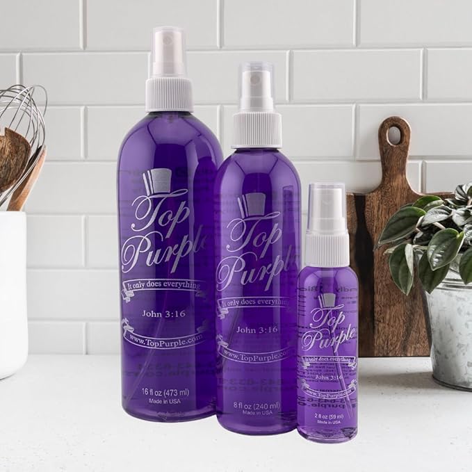 Jewelry and More Cleaner 16, 8 and 2 Ounce Spray Bottles