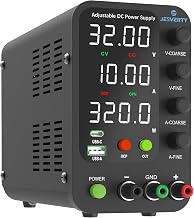 DC Power Supply Variable, 0-32V 0-10A Switching Bench Power Supply with 20W USB & Type-C Quick-Charge, Encoder Corase & Fine Adjustment Knob, Output Switch, 4-Digit LED Display - SPS-3010V - Image 1