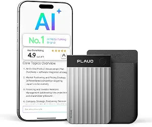 Plaud Note Pro AI Voice Recorder Transcribe & Summarize for Meetings Calls