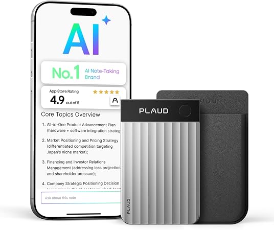 Plaud Note Pro AI Voice Recorder Transcribe & Summarize for Meetings Calls