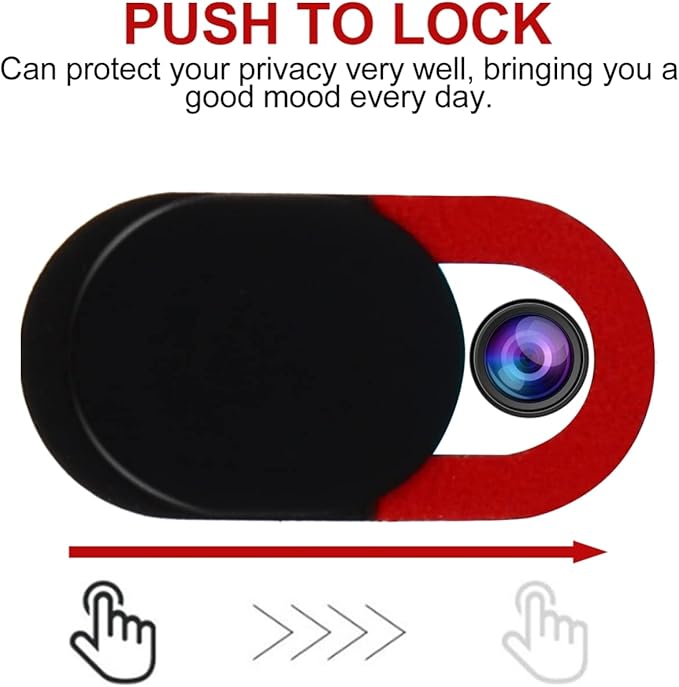 Mobestech 5pcs Lens Mask Laptop Camera Cover Beer Bottle Fridge Storage Computer Phone Webcam Cover Webcam Cover Slide for Tablet Web Camera Cover Red Protection Cap Cell Phone Abs