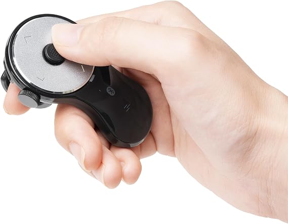 SANWA 2 in 1 Ring Mouse, 2-Device Switch, Wireless Presentation Clicker