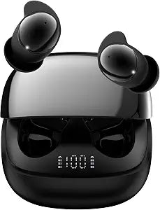 Oraolo Sleep Ear200, Bluetooth 6.0 Wireless in-Ear Headphones, Sleep Earbuds with ANC, Active Noise Cancelling Earbuds, 8-10H Playtime, Ultra Comfort Design for Side Sleepers, Black