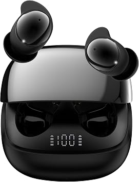 Oraolo Sleep Ear200, Bluetooth 6.0 Wireless in-Ear Headphones, Sleep Earbuds with ANC, Active Noise Cancelling Earbuds, 8-10H Playtime, Ultra Comfort Design for Side Sleepers, Black
