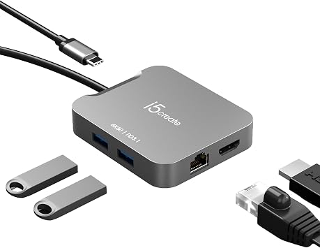 j5create 4K60 Elite USB-C Travel Adapter (JCD3191)
