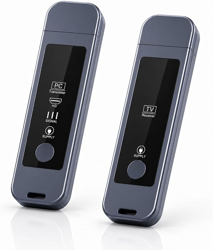 Wireless HDMI Transmitter and Receiver, Plug & Play