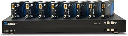 OREI HDMI Matrix Switcher Extender 8x8 4K DTS 1-Way IR CEC PoC EDID RS-232