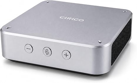 Conference Speakerphone, 4-Mic 360° Pickup, Bluetooth 5.3 & USB