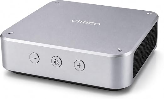 Conference Speakerphone, 4-Mic 360° Pickup, Bluetooth 5.3 & USB