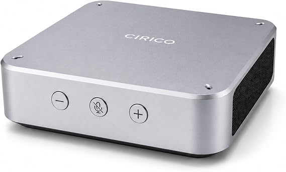 Conference Speakerphone, 4-Mic 360° Pickup, Bluetooth 5.3 & USB
