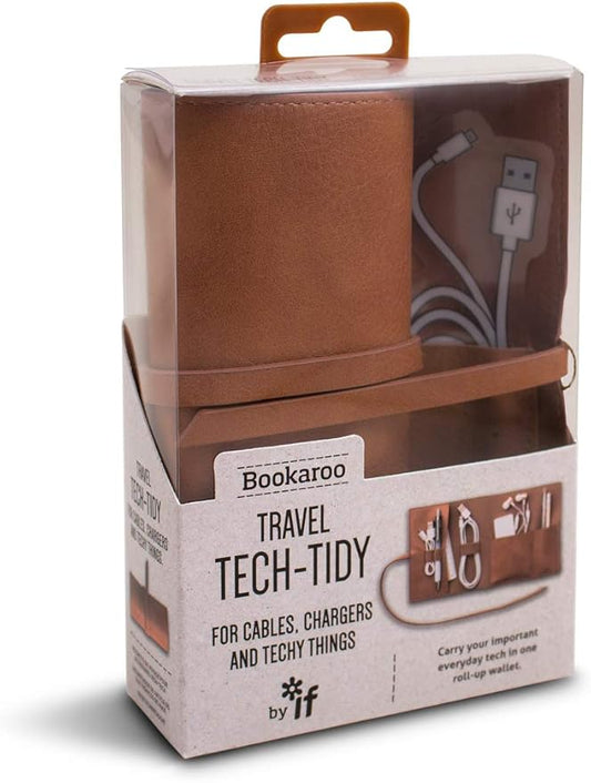 Bookaroo Travel Tech-Tidy Brown