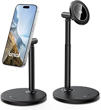 Lamicall Magnetic Phone Stand for Desk, Height Adjustable Holder for iPhone - Image 1