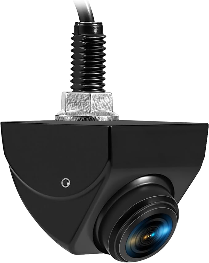Backup Camera with Switchable Front View, 1080P AHD Metal Camera