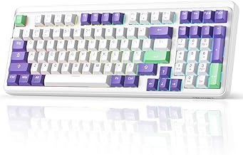 TECKNET Mechanical Keyboard,Tri-Mode Hot Swappable 96% Compact Keyboard - Image 1
