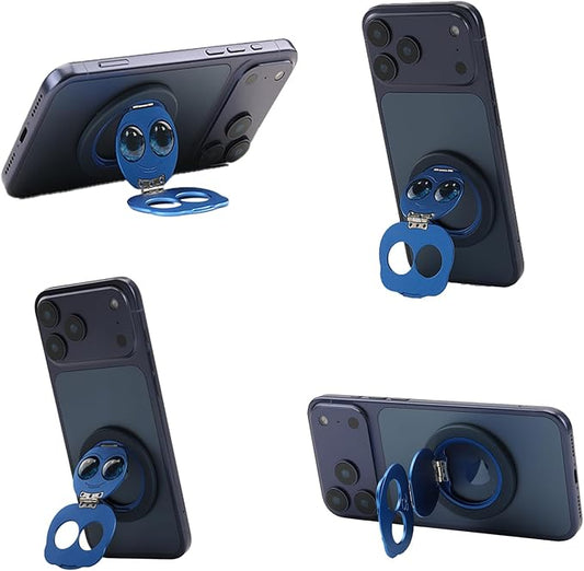 Magnetic Phone Ring for MagSafe Grip with 360° Rotation & Strong Magnet Phone Ring Holder Grip– Universal Compatible with iPhone 17/16/15/14/13 Pro Max Mag Safe Accessories Android