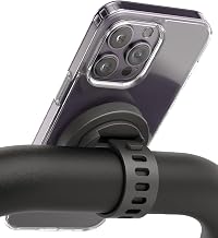 ENCASED Grip-X Magnetic Bar Mount, Compatible with MagSafe - Phone Holder for Gym, Home Fitness Bikes, Workout Equipment, Stroller and Cart Handlebars (iPhone 17, iPhone 16, 15, 14, 13 Series) - Image 1
