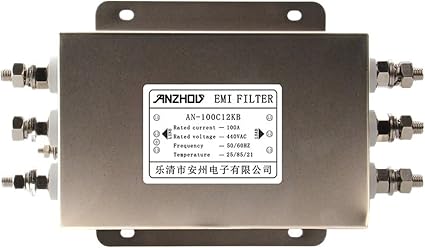 EMI Three-Phase 100A120A Power Filter AN-120C/100C12KB ET-100C12K31B(AN-100C12KB 100A)