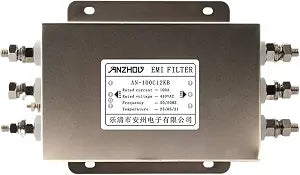 EMI Three-Phase 100A120A Power Filter AN-120C/100C12KB ET-100C12K31B(AN-100C12KB 100A)