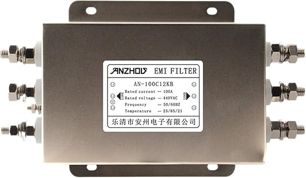 EMI Three-Phase 100A120A Power Filter AN-120C/100C12KB ET-100C12K31B(AN-100C12KB 100A)