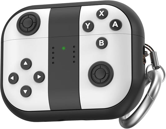 for AirPods Pro 3 Case - 2025 Silicone Cover Gamepad Design Case for Apple AirPods Pro 3rd Generation, Cute Air pod Pro 3 Cover for Men/Women (White)